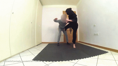 Black Ninja Foot Domination & Worship