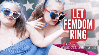 Let Femdom Ring! American MILF BBW Domination Female Supremacy POV