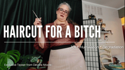 Haircut For A Bitch Humiliation Taboo MILF Domme BBW Domination Matriarchal Femdom POV