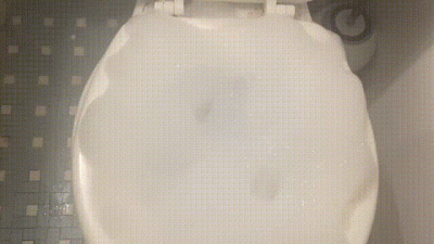 Bubble Toilet Sitting Custom