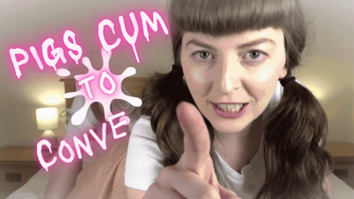 Pigs Cum To Converse