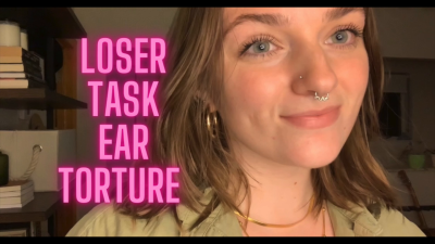 Loser Task Ear Torment Slave Training Goddess Verbal Humiliation