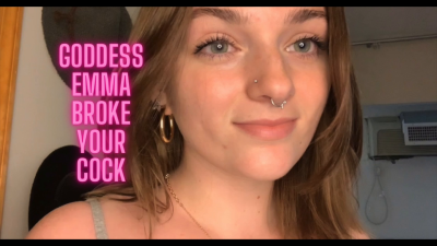 Findom Broke Your Cock Chastity Orgasm Control Goddess Worship Verbal Humiliation