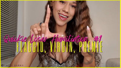 Humiliation Quickie 1 Flaccid, Virgin, Premie
