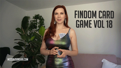 Findom Card Game Vol 18
