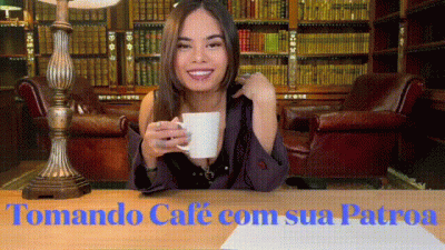 Tomando Cafe Com Sua Patroa