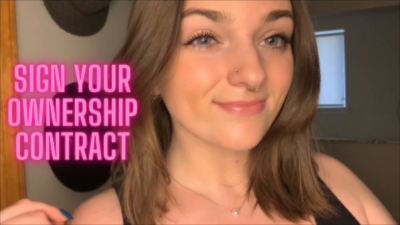 Let's Sign An Ownership Contract Tpe Homewrecking Goddess Worship Verbal Humiliation