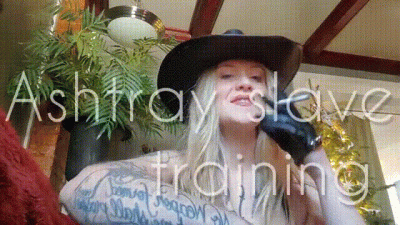 Ashtray Slave Training