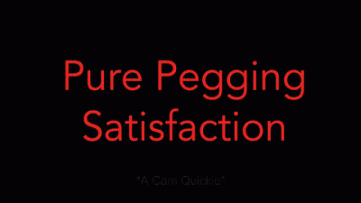 Pure Pegging Satisfaction