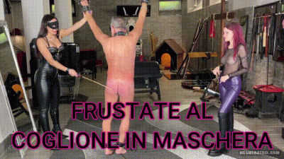 Frustate Al Coglione In Maschera Whipping The Masked Loser (Ita)