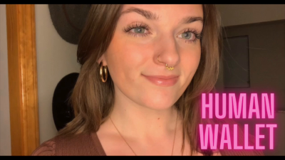 Human Wallet- Money Fetish Human ATM Goddess Worship Manipulation Verbal Humiliation