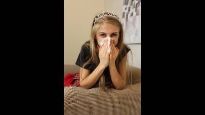 POV Nosebleed And Ear Wax Slave Of Princess Kirstin!