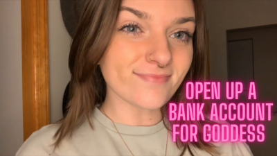 Open Up A Bank Account For Goddess Money Fetish Human ATM Goddess Worship Manipulation Verbal Humiliation