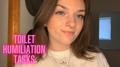 Toilet Humiliation Tasks Fart Watersports Fetish BBW Ass Worship Slave Training Verbal Humiliation