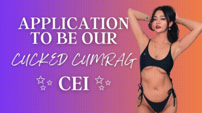 Application To Be Our Cum-Rag CEI