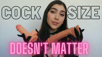 Cock Size Doesen't Matter By Devillish Goddess