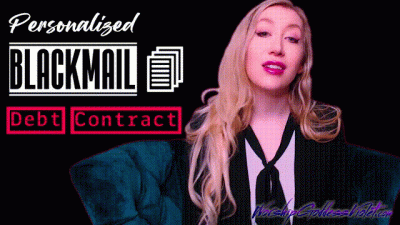 Personalized Blackmail-Fantasy Debt Contract