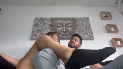 Alpha Giants Couple Use You As Foot Stool