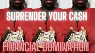 ( POV) Ebony Findom Withdrawing $100 From Humanatm: Financial Domination