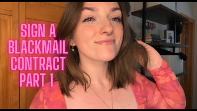 Sign A Blackmail Contract Part 1 Tpe Homewrecker Homewrecking Goddess Worship Expose Exposure Verbal Humiliation