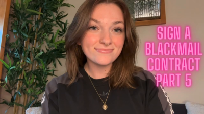 Sign A Blackmail Contract Part 5 Tpe Homewrecker Homewrecking Goddess Worship Expose Exposure Verbal