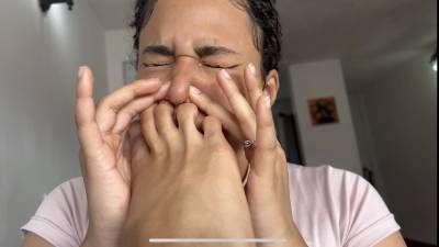 Standard V I Love To Worship Feet Using My Big Nose