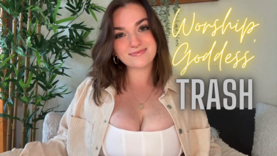 Worship Goddess' Trash Humiliation Task