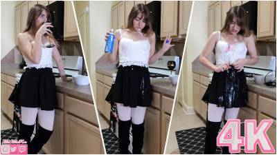 Party Girl's Wam Clothing Destruction