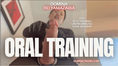 POV Slut Training With A Large, Uncircumcised Strap