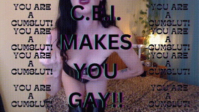 C.E.I. Makes You Gay!
