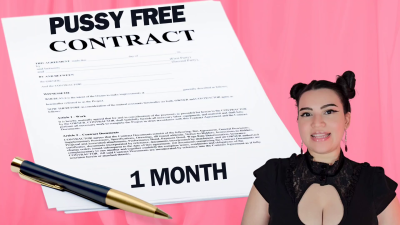 Pussy Free Pledge Contract Real 1 Month Pussy Free Guidance By Countess Wednesday Pussy Denial, Sexual Rejection, Loser Porn, And Loser Lifestyle Mp4 1080P