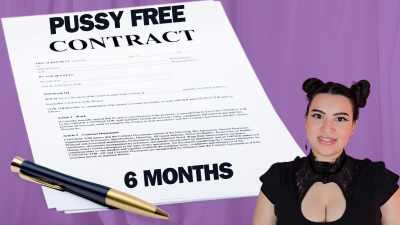 Pussy Free Pledge Contract Real 6 Month Pussy Free Guidance By Countess Wednesday Pussy Denial, Sexual Rejection, Loser Porn, And Loser Lifestyle Mp4 1080P