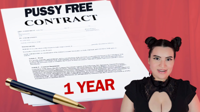 Hardcore Pussy Free Pledge Contract Real 1 Year Pussy Free With Countess Wednesday Pussy Denial, Sexual Rejection, Loser Porn, And Loser Lifestyle Mp4 1080P