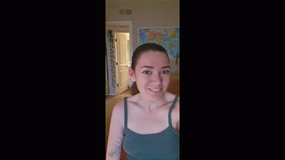 GF Shrinks BF, Stomp And Footjob 4Min
