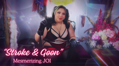 "Stroke & Goon" BBW Femdom Nova Starlust Transforming Gooner Mesmerizing JOI With Binaural Beats And Sfx (With Captions)