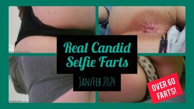 Real Candid Selfie Farts Compilation Over 60 Farts!