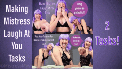 Making Mistress Laugh At You Tasks Femdom POV