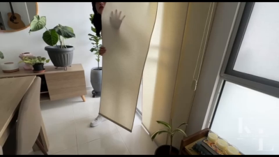 Simona Caught Snooping Around: College Reporter Duct Taped Up (Nike Crew Socks, Jean Shorts, White T Shirt, Wrapgag, Hopping, Feet Open Door)