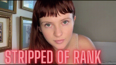 Stripped Of Rank
