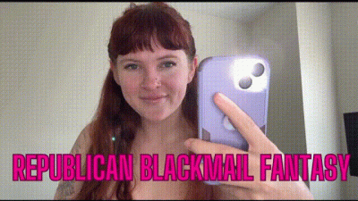 Republican Blackmail Fantasy