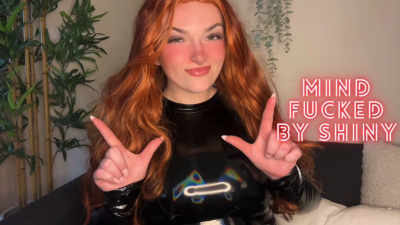 Mind Fucked By Shiny PVC Vinyl Latex Catsuit Goddess Tit Ass Worship