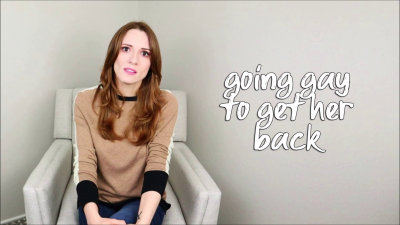 Going Gay To Get Her Back Encouraged Bi - Roleplay