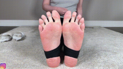 Dirty Sock Removal And Feet In Stirrups JOI