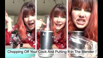 Penectomy Chopping Off Your Penis And Putting It In The Blender