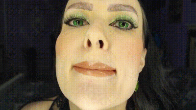Super Sticky Kinky Passionate Sloppy Lipstick Kisses From Green Eyed Goddess