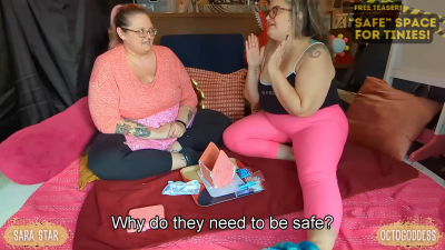 Safe Space For Tinies: Sweet BBW Sara Star Tries And Fails To Keep Tiny Men From Being Eaten By MILF Giantess Octogoddess Ft Vore POV, Endoscope Footage And Mouth Sounds Captioned Version