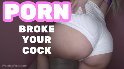 Porn Broke Your Cock: Gooning Masturbation Humiliation Limp Dick Porn Addiction