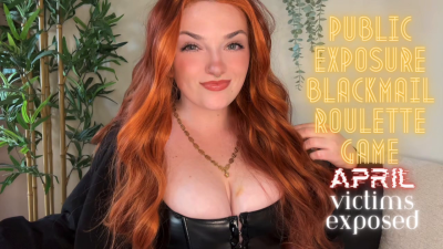 Public Exposure Blackmail Roulette Game April Victims Exposed