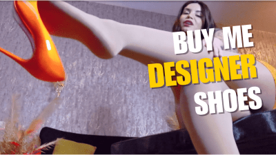Pay Pet Buy Me New Designer Shoes
