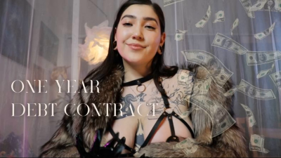 One Year Debt Contract By Devillish Goddess Ileana